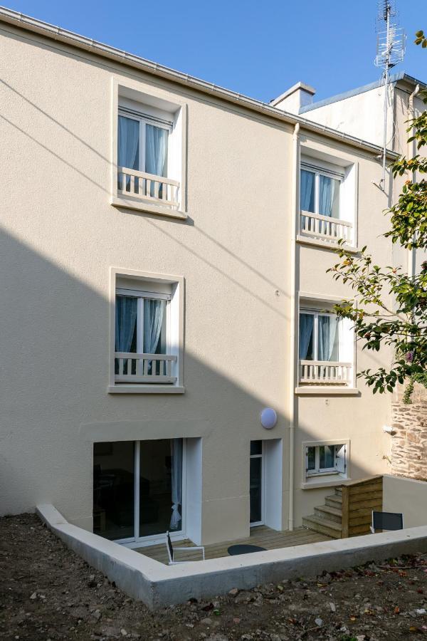 Le Belem : Chambre Spacieuse Avec Sdb Privative, Cuisine Et Salon Partages, Terrasse, Proche Facs Et Centre ブレスト エクステリア 写真