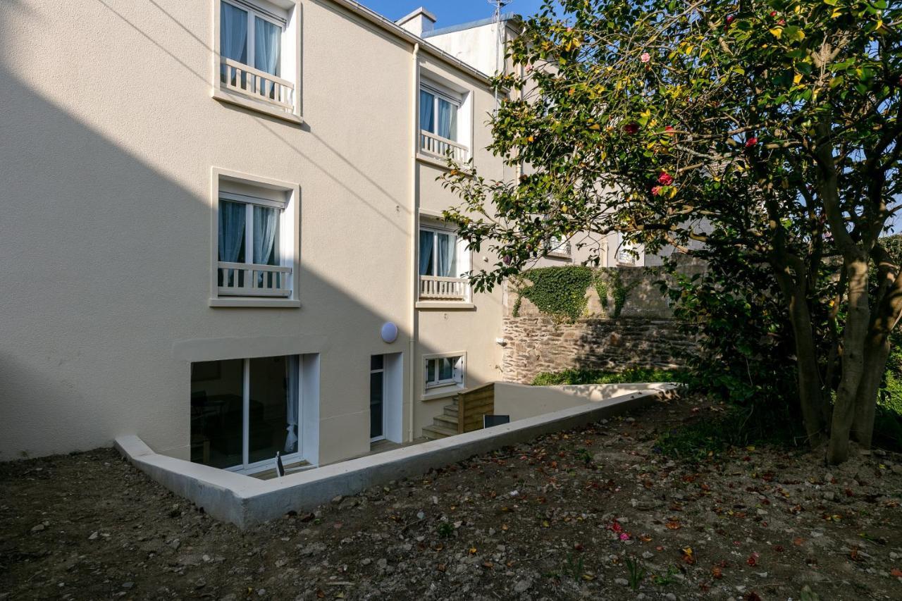 Le Belem : Chambre Spacieuse Avec Sdb Privative, Cuisine Et Salon Partages, Terrasse, Proche Facs Et Centre ブレスト エクステリア 写真